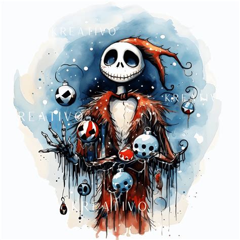 18 Jack Skellington Christmas Png Clipart, Nightmare Christmas Png ...