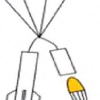 An image of a parachute landing. | Download Scientific Diagram