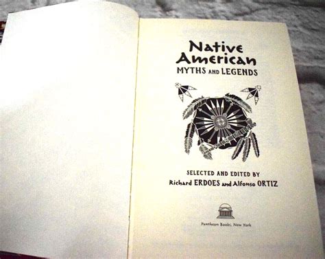 Native American Myths And Legends Leatherbound Collectible Hardcover