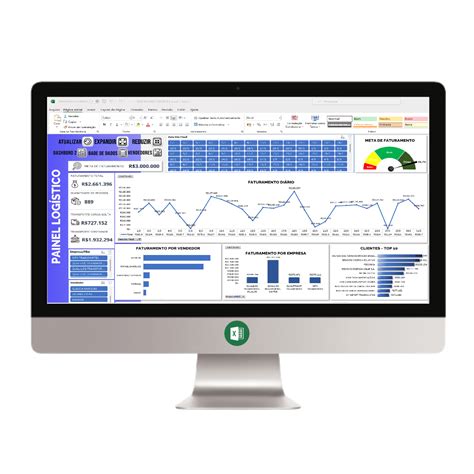 Planilha Dashboard Controle Log Stica Loja Pacote De Planilhas