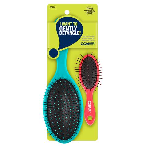 Conair Gently Detangle Brush Set Shop Brushes And Combs At H E B