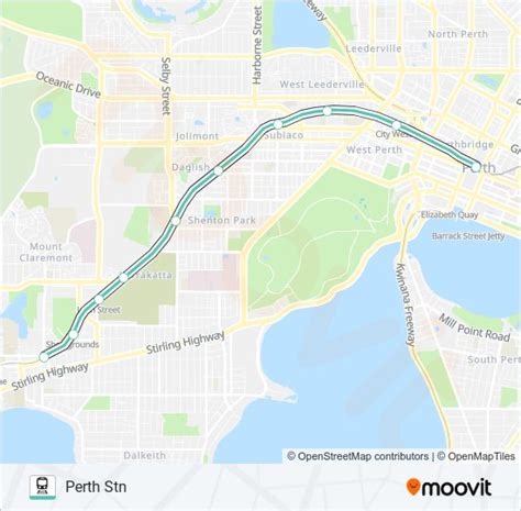 Airport Line Route Schedules Stops Maps Perth Stn Updated