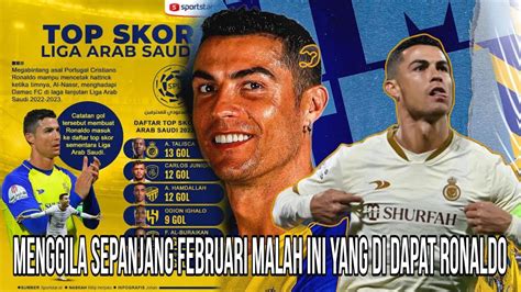 Hari Ini Cristiano Ronaldo Menggila Di Bulan Februari Dan Sabet