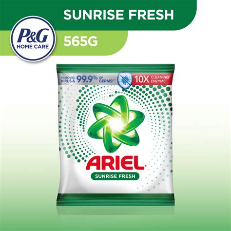 Ariel Powder Detergent Sunrise Fresh Floral Passion Golden Bloom Garden