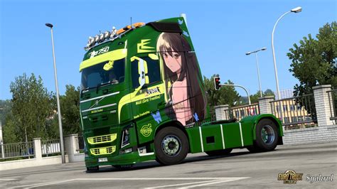 [ets2] Volvo Fh4 M4a1 Girls Frontline [truck Skin Only]