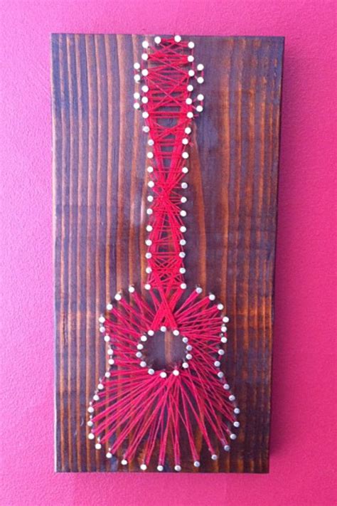 Custom Guitar String Art By Kristen Puglisi