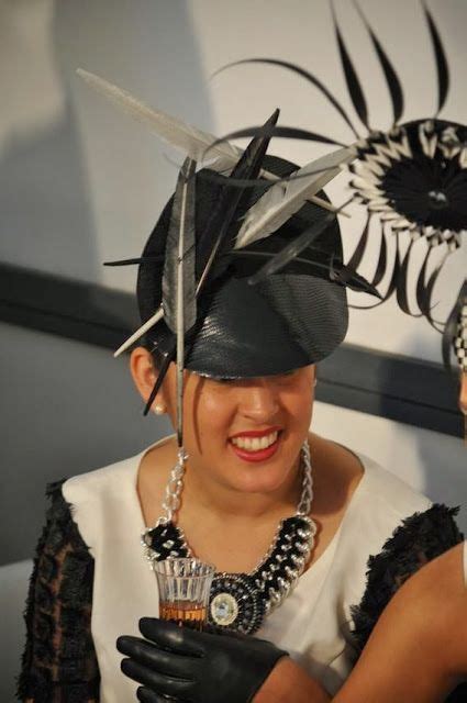 Hats Have It: Derby Day, Black and White Hats from Racing Fashion ...