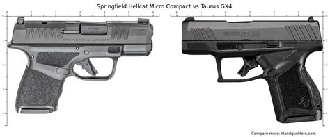 Sig Sauer P365 Vs Springfield Hellcat Micro Compact Vs Taurus Gx4 Size
