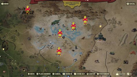 Fallout 76 Power Armor Locations Map