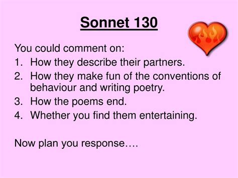 Ppt Sonnet 130 Powerpoint Presentation Free Download Id 690779