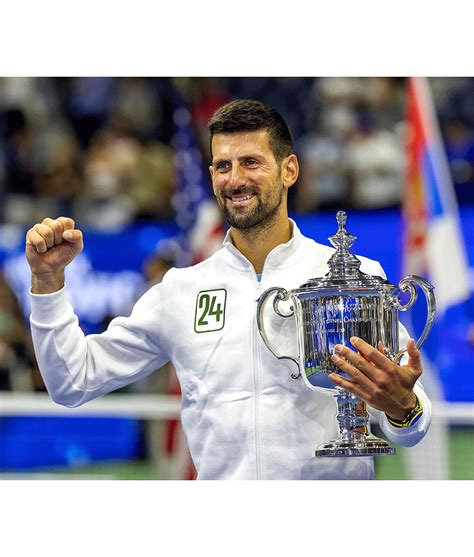 Novak Djokovic 2023 US Open trophy Jacket | Boss Jackets