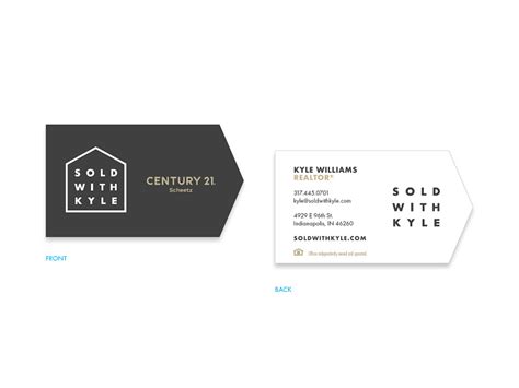 Realtor Business Card Concept by Grace Johnson on Dribbble