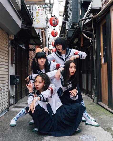 ATARASHII GAKKO With G SHOCK JAPAN Poses Japanese Girl Group