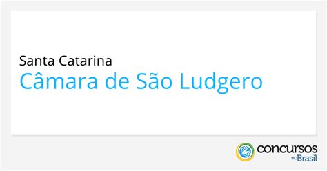 Concurso Câmara de São Ludgero SC