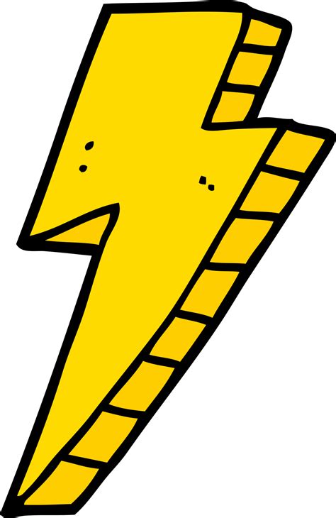 cartoon lightning bolt 45280272 PNG