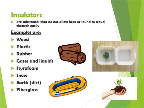 Heat Insulators Examples