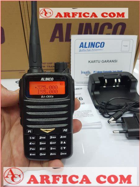 Jual Alinco Dj Crx Ht Dualband Alinco Dj Crx Uhf Mhz Djcrx