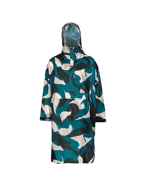 RAINKISS Regenjacke Regenponcho MALIKA ANIMO PE Petrol