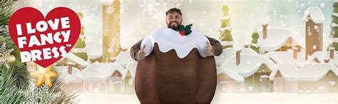 Christmas Pudding Fancy Dress Costume Unisex Christmas Costume Adults