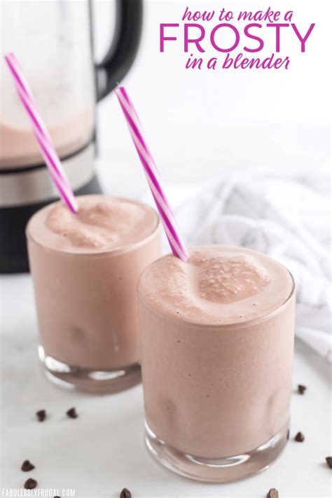 Wendy S Frosty Copycat Recipe