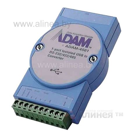 ADAM-4561. Преобразователь интерфейсов USB в RS-232/422/485 с ...