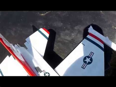 E Flite F 16 Thunderbird 70mm Maiden At LHMAC YouTube