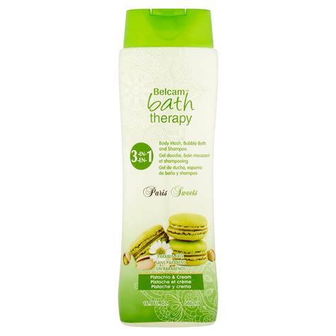 Buy Belcam Bath Therapy Paris Sweets Pistachio Cream 3 In 1 Body Wash