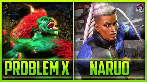 SF6 Naruo Jamie Confronts Problem X Blanka Street Fighter 6 YouTube