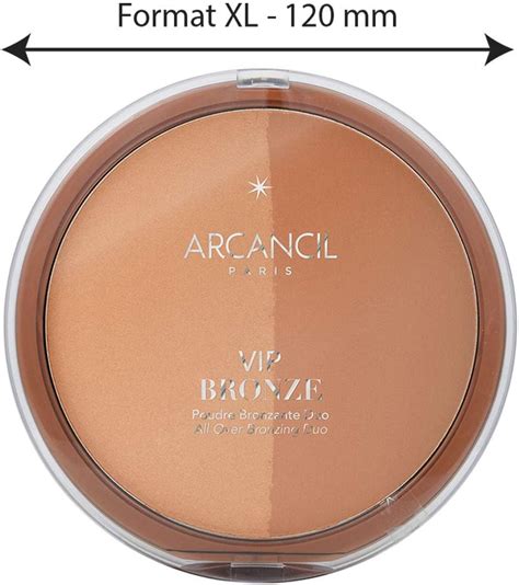 Arcancil 1952T001 Vip Bronze Poudre bronzante Vegan Amazon fr Beauté