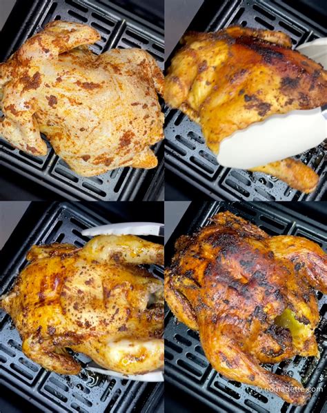 Air Fryer Roast Chicken Recipe With Brine Nomadette