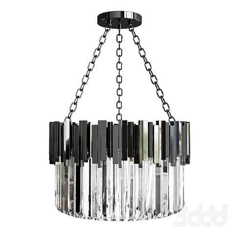ЛЮСТРА С КРИСТАЛЛАМИ (ХРОМ) Garda Decor - Подвесной - 3D модель