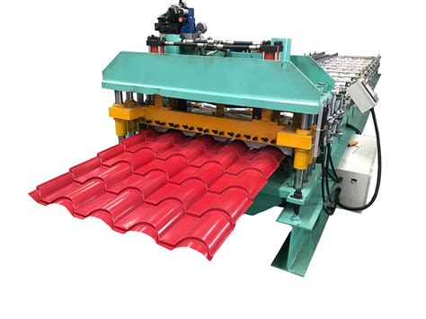 Metal Ibr Iron Sheet Glazed Tile Roof Panel Roll Forming Machine Roof