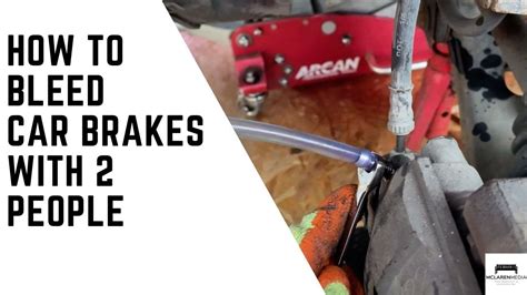 How To Bleed Brakes With 2 People