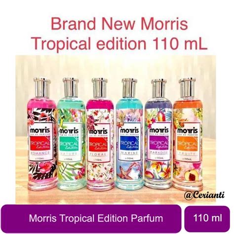 Jual Morris Parfum Cewek Tropical Edition Ml Cerianti Shopee