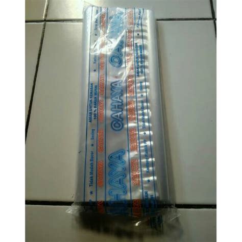 Jual Plastik Packing Kaos Kaki Lusinan Bening Tebal Cm Shopee