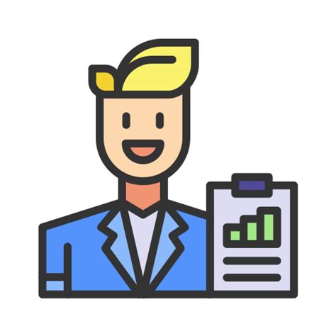 Business Analyst Generic Color Lineal Color Icon