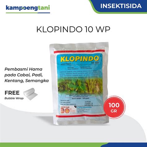 Jual Insektisida Klopindo Wp Gram Bahan Aktif Imidakloprid