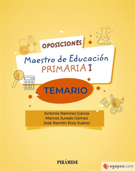 Oposiciones A Maestro De Educacion Primaria I Temario Antonia