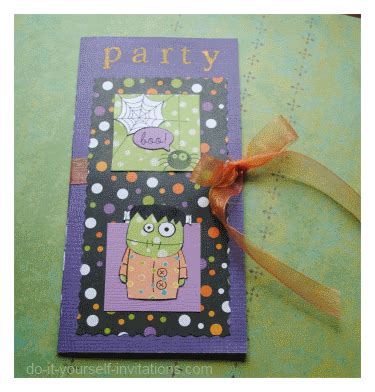 Make DIY Halloween Party Invitations