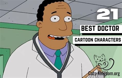 Fantastic Cartoon Doctor Characters That Are Dedicated To Their Patients