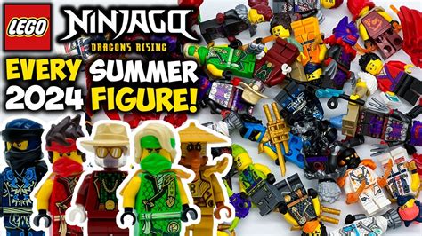 EVERY Summer 2024 Ninjago Dragons Rising Minifigure REVIEWED YouTube