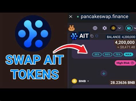 Swap Ait Finally How To Swap Ait Token Via Pancakeswap On Trust