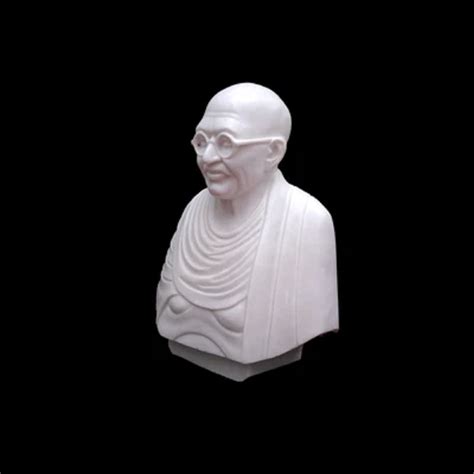 White Marble Mahatma Gandhi Statue For Exterior Decor At Rs In Alwar