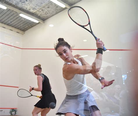 Belgium Squash Star Nele Gilis Inspired By Nicol David Drive Squash Mad