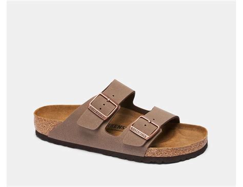 Birkenstock Arizona Birko Flor Narrow Fit Sandals Mocca Au