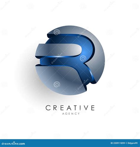 Letter R Design 3d