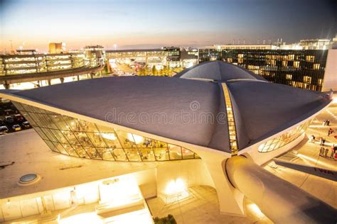 Twa Hotel Kennedy Airport Night Editorial Stock Photo Image Of