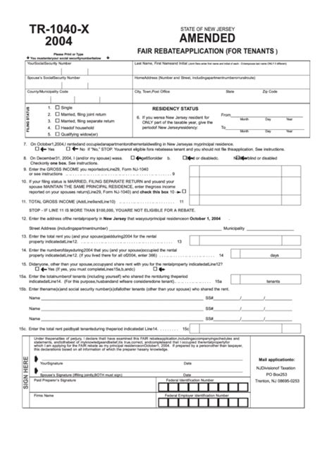 Recovery Rebate Instructions For Form 1040