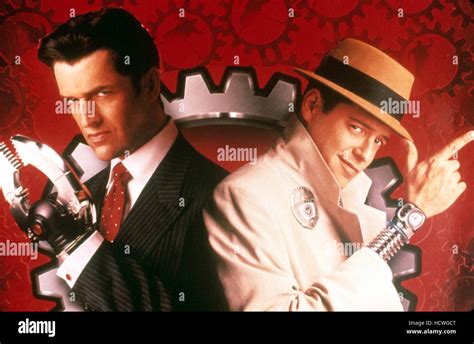 INSPECTOR GADGET Rupert Everett Matthew Broderick 1999 Stock Photo