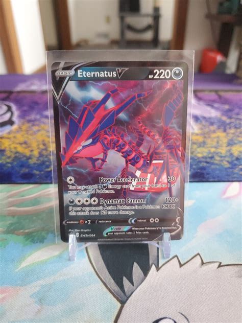 Eternatus V SWSH064 Darkness Ablaze Promo Pokemon TCG NM Ultra Rare